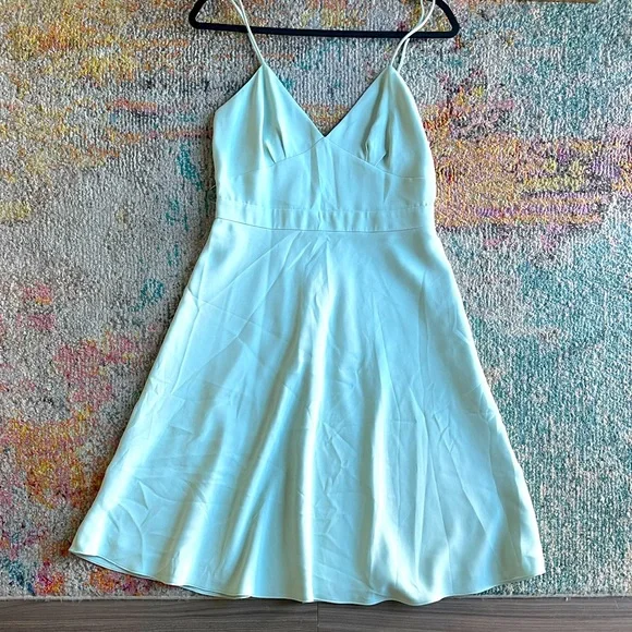 mint green dress size 8 Vintage 1970s Mint Green Maxi Dress